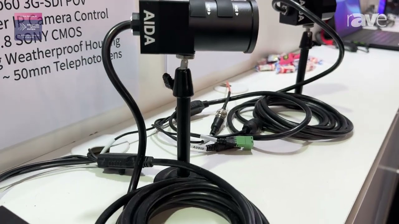 ISE 2026: Aida Imaging Shows Off HD3G-IPC-TF Camera