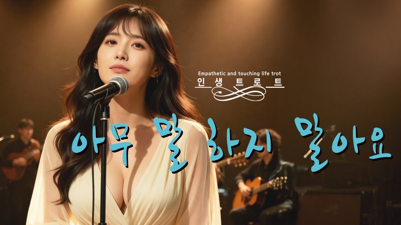 🎵 제목: “아무 말 하지 말아요”사랑은 언제나 사람을 슬픈 바보로 만들어 버려!! 들으면 들을 수록 생각나는 그 시절 ~~