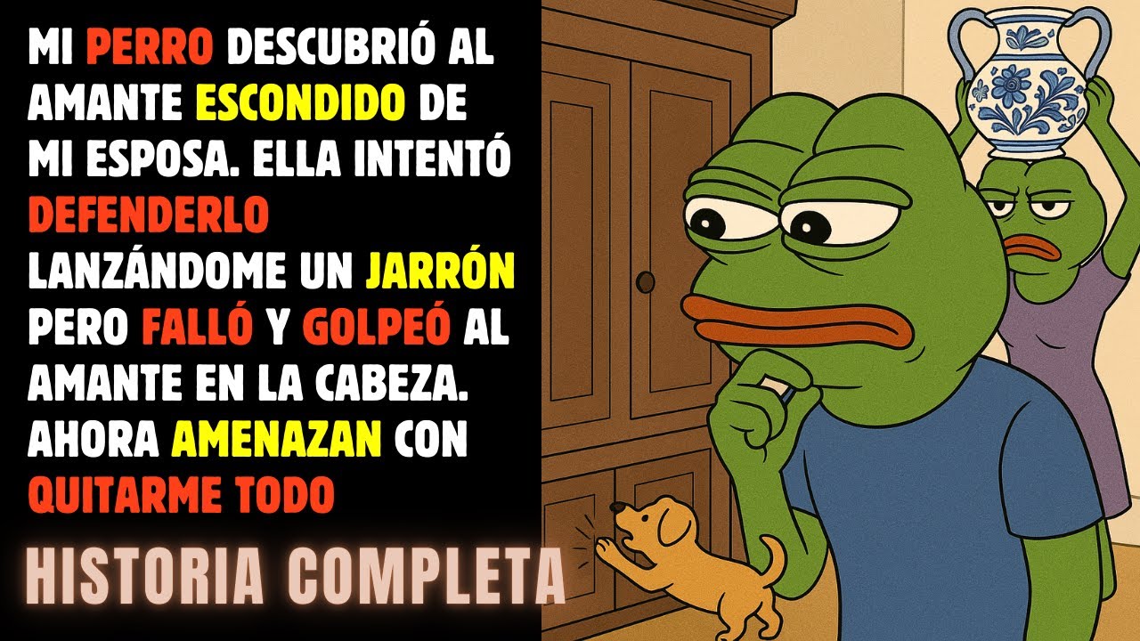Mi PERRO me AVISÓ del amante ESCONDIDO en el ARMARIO. Mi esposa FALLO en su tiro y LASTIMÓ a su aman