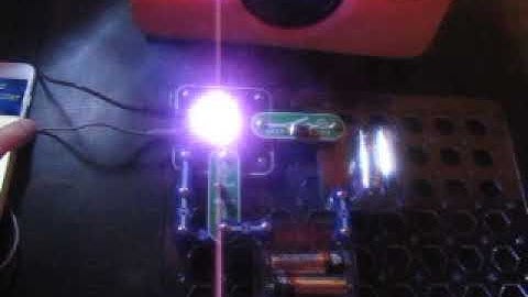 Snap Circuits Light | Project 38: Color Organ - Headphones (SEIZURE WARNING)