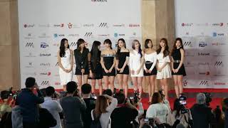 181128 TWICE Red Carpet  AAA2018 Asian Artist Award 트와이스