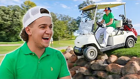 Jumping Golf Carts at the Golf Course (Kicked Out)