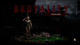 Mortal Kombat 11 Sonya Blade VS Spawn (KL 12)(Fair Distance 1).