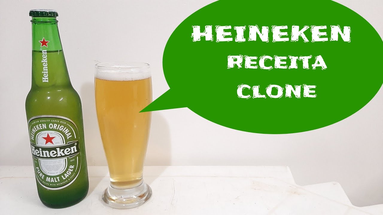 COMO FAZER CERVEJA ARTESANAL PARECIDA COM A HEINEKEN - YouTube