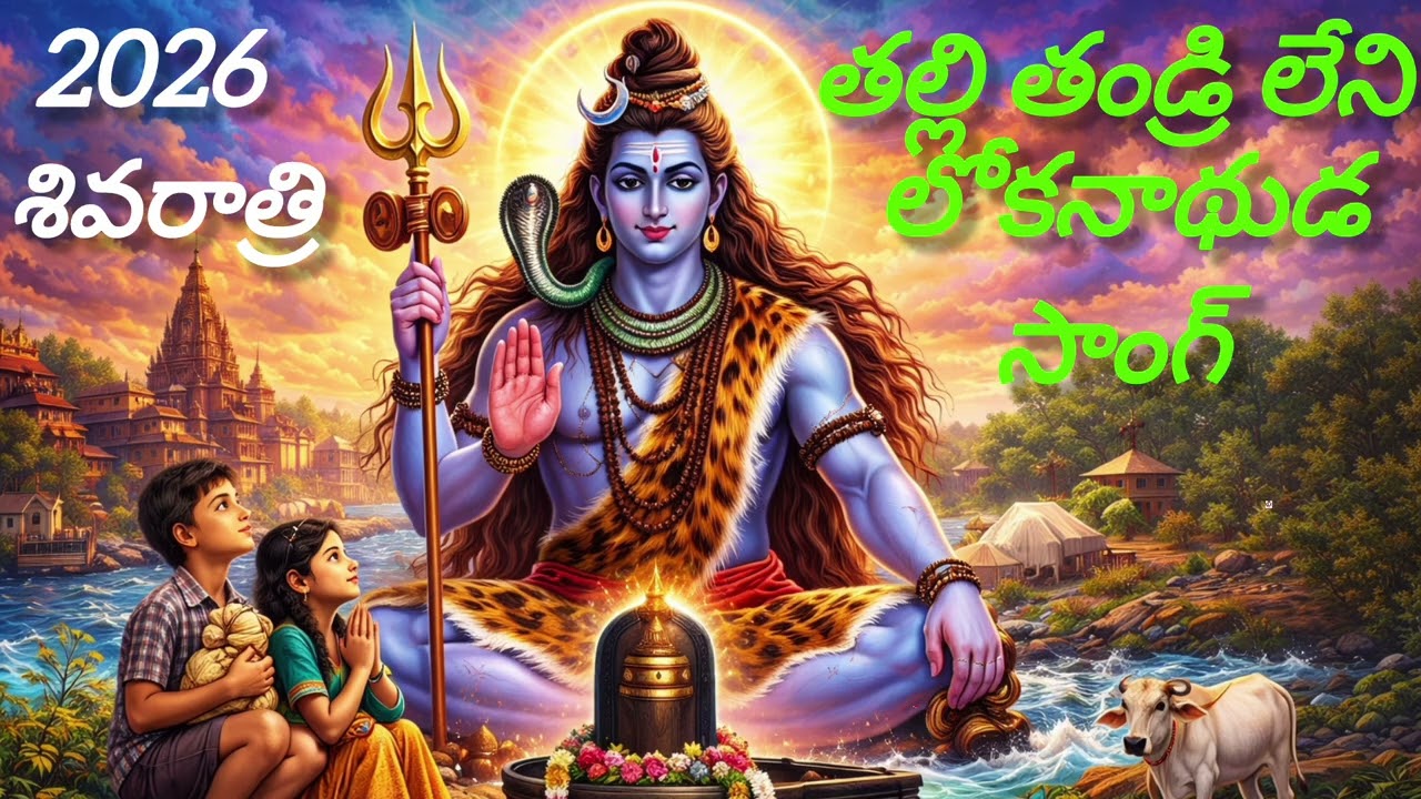 ఓ శివయ్య సాంగ్ 2026  oshivayya song devotional shivaratri special mana Telugu songs TGR Channel 
