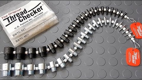 The Original Thread Checker - inch # SWTC-S21 & metric # SWTC-M21 by S&W Manufacturing