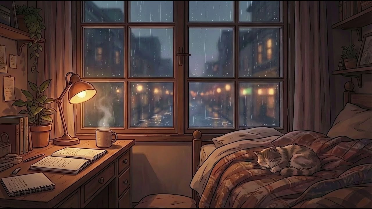 Coffee house indie breathy close mic  Relaxing music  upright bass picking hand drums e77