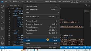 #2 bootstrap tutorial  container|container-fluid|grid in bootstrap Profile