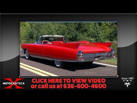 1960 Cadillac Eldorado Biarritz 컨버터블 (판매)