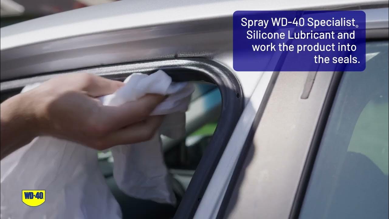 How To Protect Your Vehicle's Rubber Seals with WD-40 Specialist® Silicone  Lubricant 