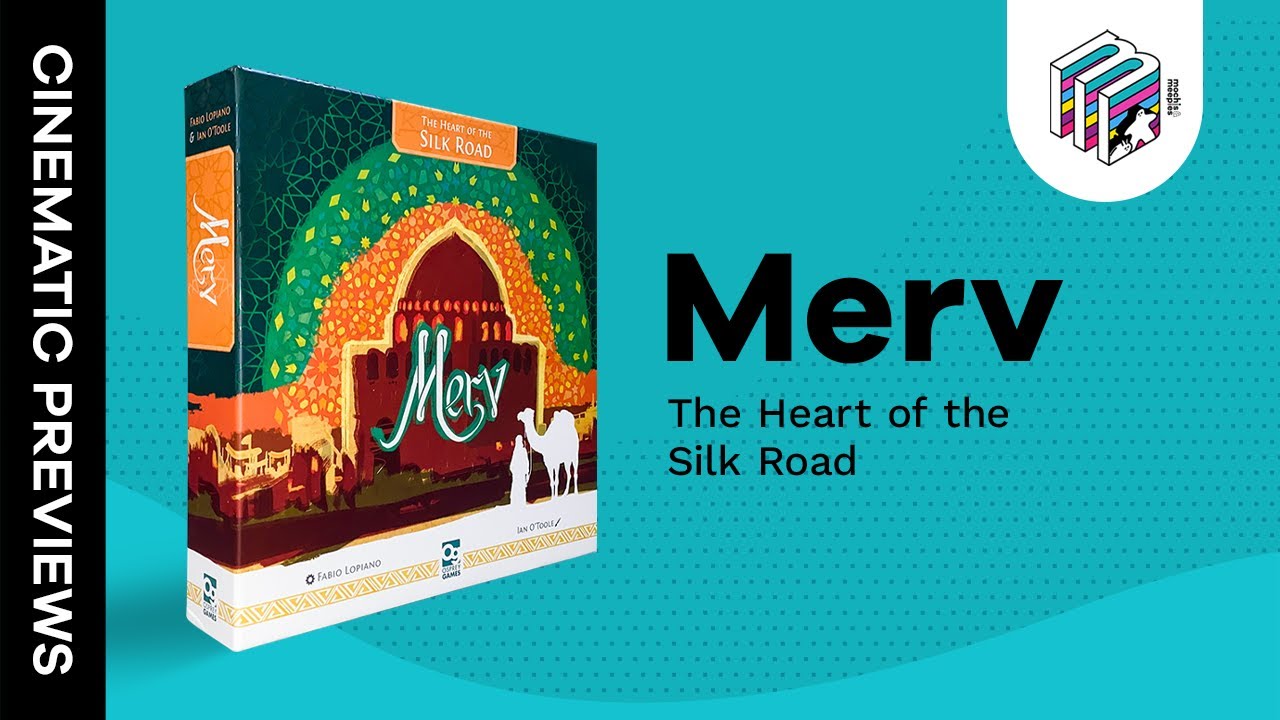 Merv: The Heart Of The Silk Road Board Game - Economic Strategy Game For 1-4 Players