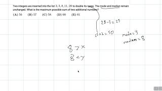 2023 AMC 8 Problem 20