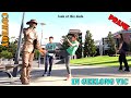 #Cowboy_prank in Geelong Victoria. awesome reactions. lelucon statue prank. luco patung