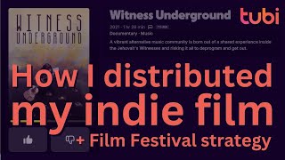 Distribute your Indie Film on Tubi & Amazon + Film Festival Strategy