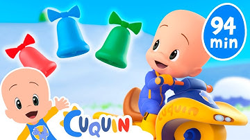 Campanas de Navidad de colores de Cuquín y mas vídeos 🔔 Caricaturas y dibujos animados para bebés