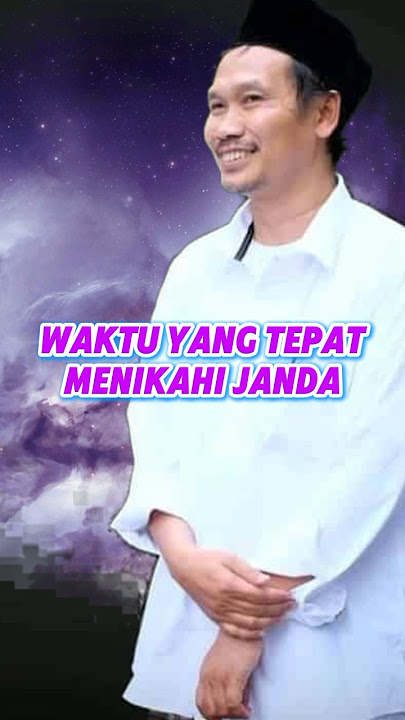 waktu yang tepat menikahi janda ~ gus baha ~ penghibur akhir zaman #gusbaha #shorts