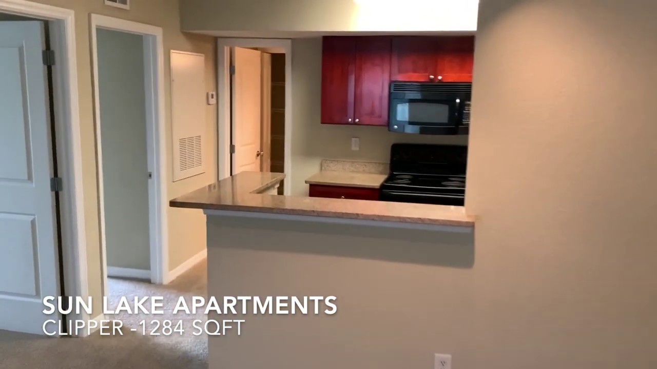 Sun Lake Apartments 3/2 Clipper 1284 SqFt YouTube