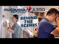 Behind The Scenes - Malaysia Airlines A350-900 Delivery Flight