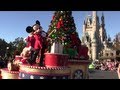 Mickey's Once Upon a Christmastime Parade daytime at the Magic Kingdom