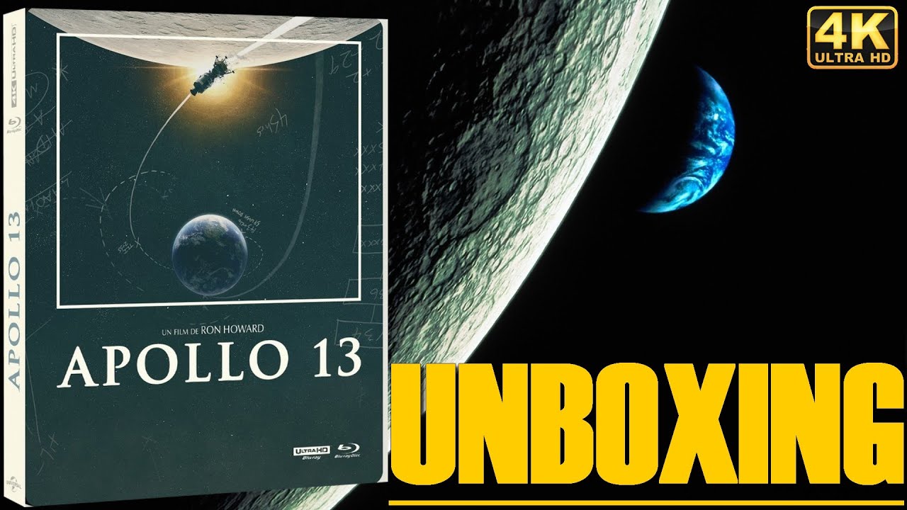 APOLLO 13 STEELBOOK VAULT 4K UNBOXING - YouTube