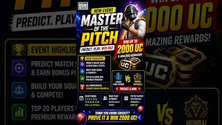 WIN 2000 UC FREE BGMI EVENT