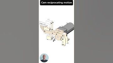 Cam reciprocating motion #3dprinting #3dprinted #simplemechanism #mechanical #mechanicaldesign