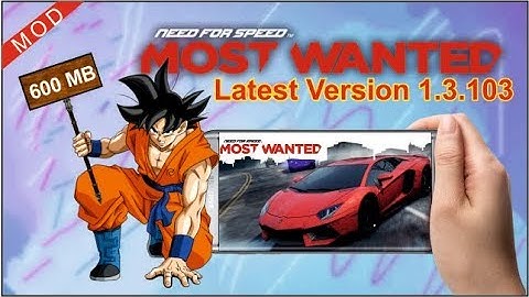 Latest Version 1.3.103  NFS Most Wanted mod apk | Unlimited money and gold | Hindi