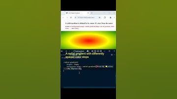 CSS Radial Gradient || Radial Gradients using html and css #shorts