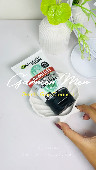 Garnier Men Acno Fight Gentle Skin Cleanser (134) | #garnier #garniermen #facewash #acne #viral