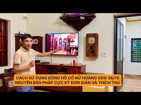 Video CÁCH SỬ DỤNG ĐỒNG HỒ NỮ HOÀNG ODO 36/10 NHẬP PHÁP... - youtube