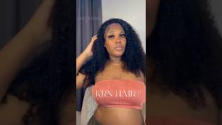 DIY | Removable Crochet Wig | Burmese curly ✨ @krnwig #diyhairstyle #wiginstall #crochethair #wigs