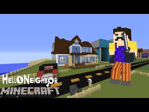 Hello Neighbor Alpha 4 in Minecraft Part 1 Season 1 