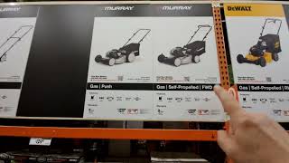 You want how much for a push mower?!? How about no.