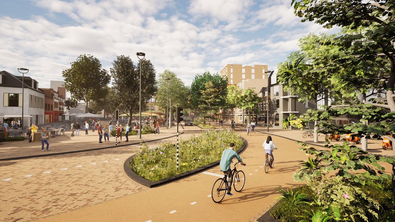 Tilburg - Van Cityring naar Parkring