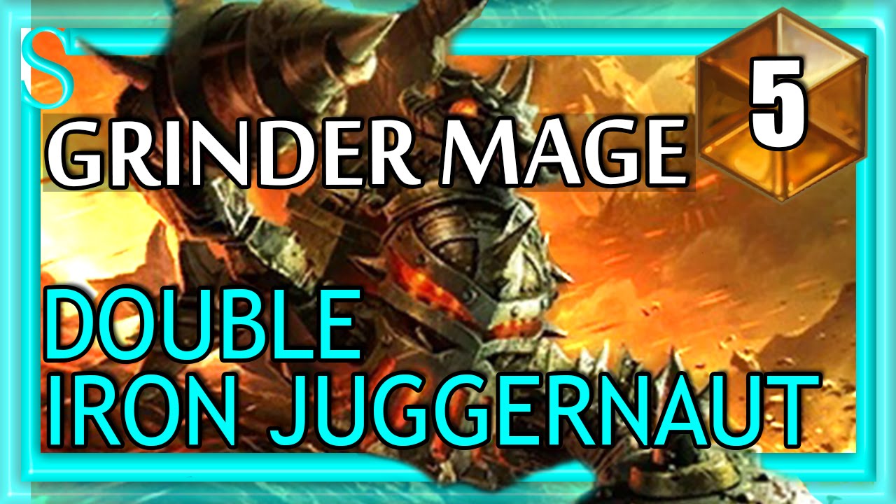 Hearthstone Grinder Mage Double Iron Juggernaut! 5 YouTube