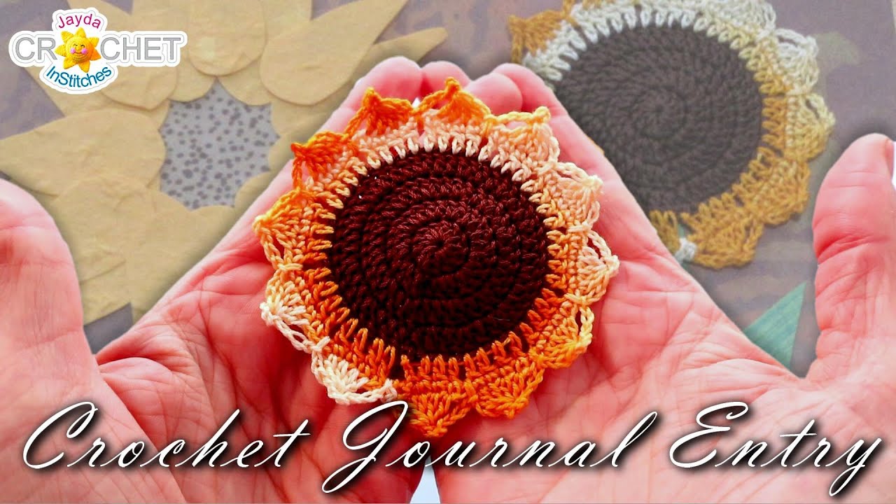Download Journaling My Crochet Projects Sunflower Placemat Coasters Youtube