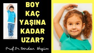 Boy kaç yaşına kadar uzar? Erkeklerde, Kızlarda boy uzaması kaç yaşında durur?