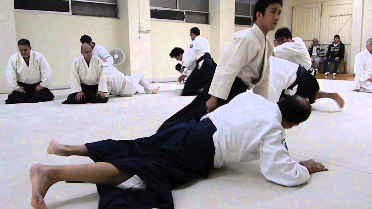 Waka Sensei (Mitsuteru Ueshiba) Shomen uchi Ikkyo