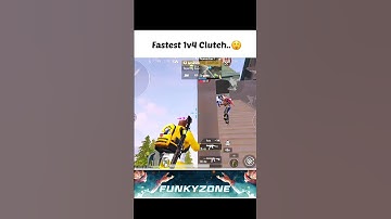 INSANE 1v4 CLUTCH in BGMI!