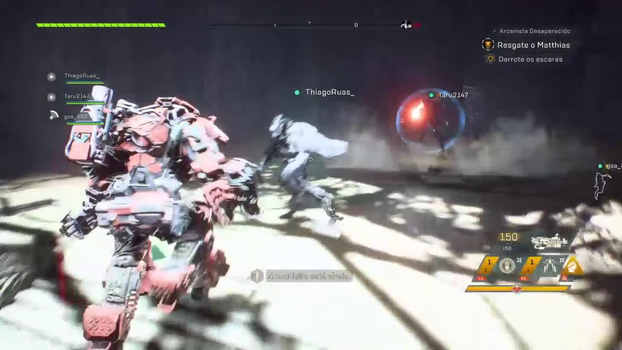 Anthem coop gameplay