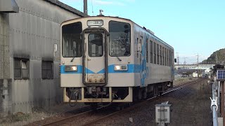 【4K】水島臨海鉄道　普通列車MRT300形気動車　MRT301