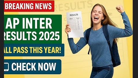 AP INTER RESULTS DECLARED ||CHECK IN DESCPRTION FOR THE LINKS || 2025 ALL PASS