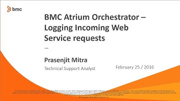 BAO:  Logging Incoming Web Service requests