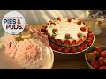 Paul&#39;s Decorating a RICH Strawberry Mousse Cake | Paul Hollywood&#39;s Pies &amp; Puds