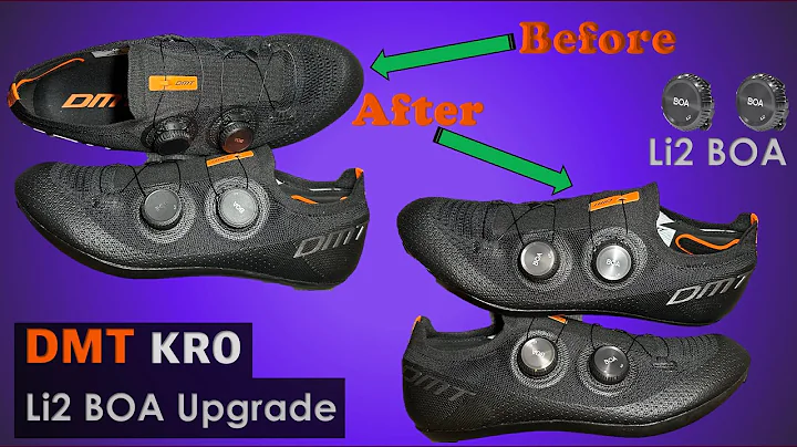 Li2 BOA Replacement on DMT KR0 Road Cycling Shoes