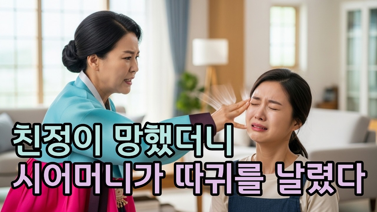 친정이 망하자 태도도 변한 시어머니 #시니어드라마 #복수드라마