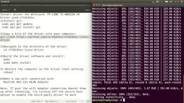How to install TP LINK TL WN822N v4 driver in Ubuntu16 04