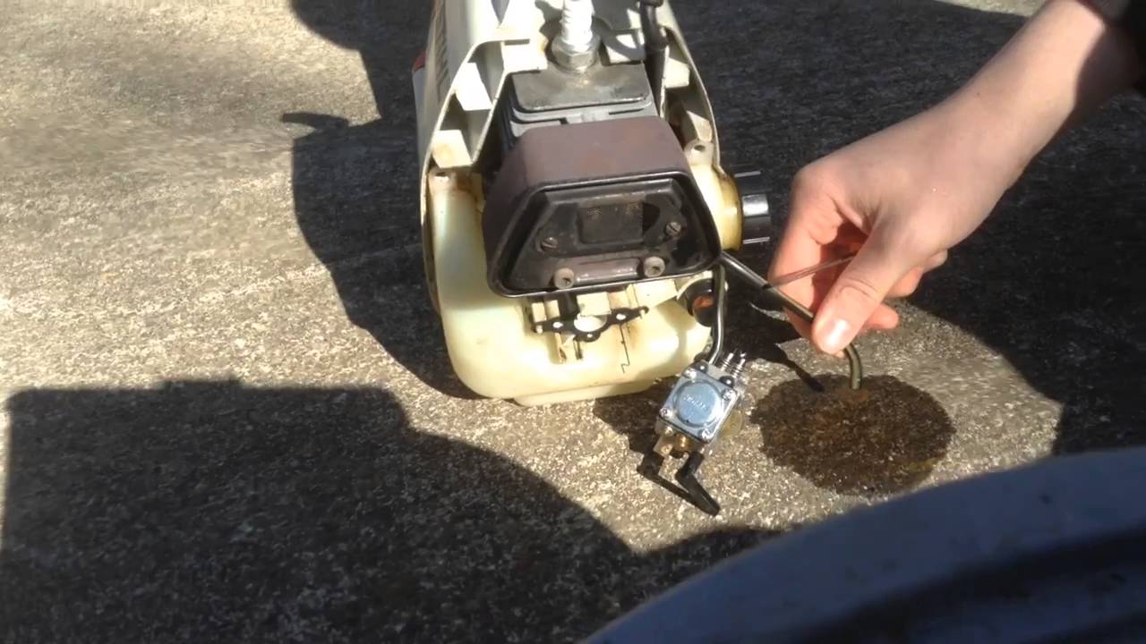 How To And Carburetor On A Stihl FS36 Weedeater - YouTube
