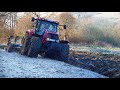 Winter plowing  case ih puma 210  lemken juwel 75