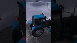 Пришла зима, чистим снег #farmingsimulator #mongoosegaming #ферма #fs17 #зима #чистимснег